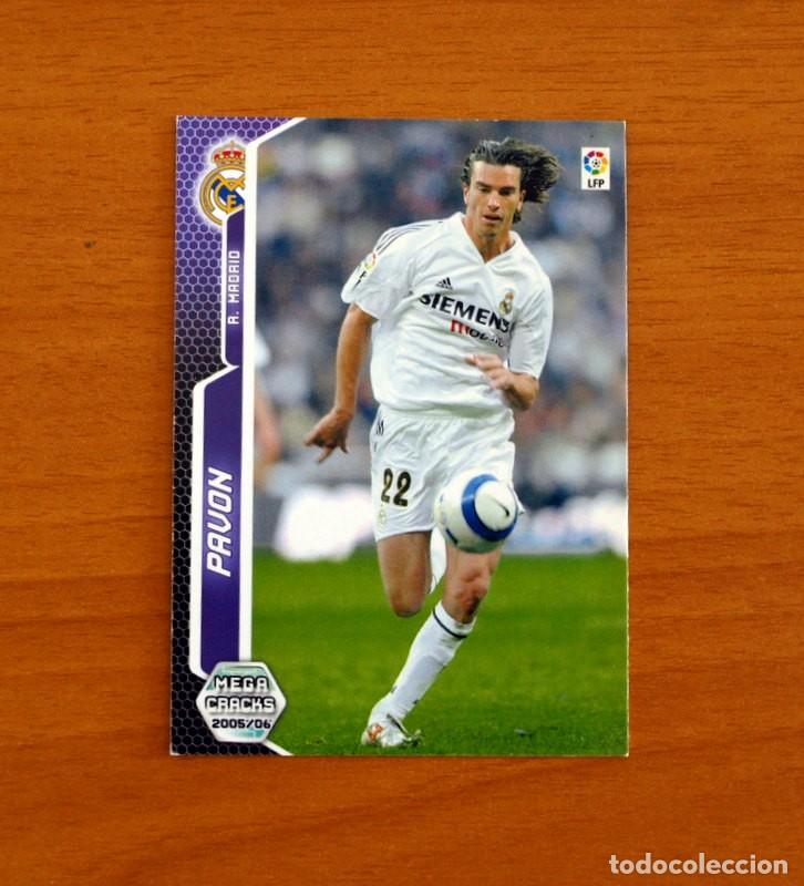 Cromos de f&uacute;tbol: Real Madrid -N&ordm; 186 Pav&oacute;n -Megacracks Las Fichas Liga 2005-2006-05-06 Mega Cracks Panini