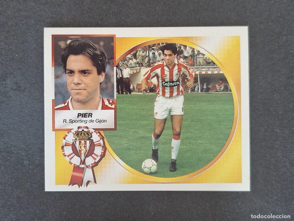 Cromos de f&uacute;tbol: L5 PIER SPORTING DE GIJON LIGA ESTE 1994 1995 94 95 NUNCA PEGADO SIN PEGAR