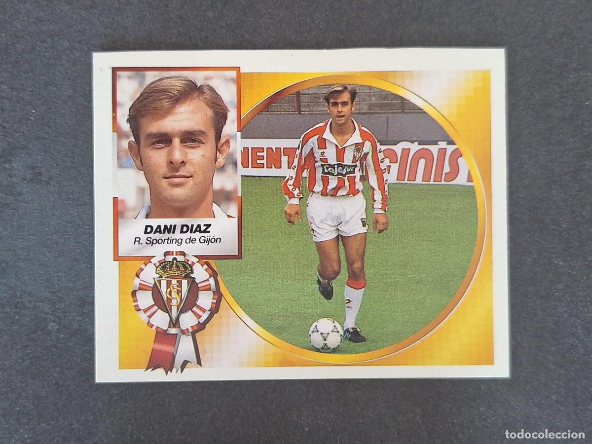 Cromos de f&uacute;tbol: L5 DANI DIAZ SPORTING DE GIJON LIGA ESTE 1994 1995 94 95 NUNCA PEGADO SIN PEGAR