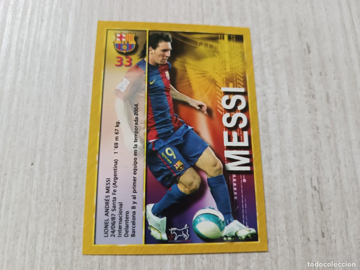 Cromos de f&uacute;tbol: MESSI 33 EDICIONES ESTADIO 2007 - Foto 2