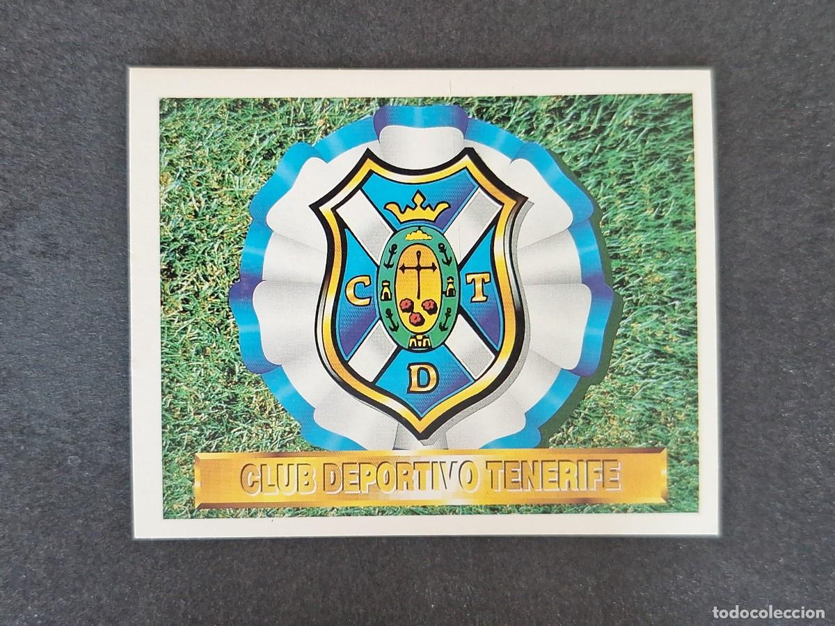 Cromos de f&uacute;tbol: L5 ESCUDO C. D. TENERIFE LIGA ESTE 1994 1995 94 95 NUNCA PEGADO SIN PEGAR