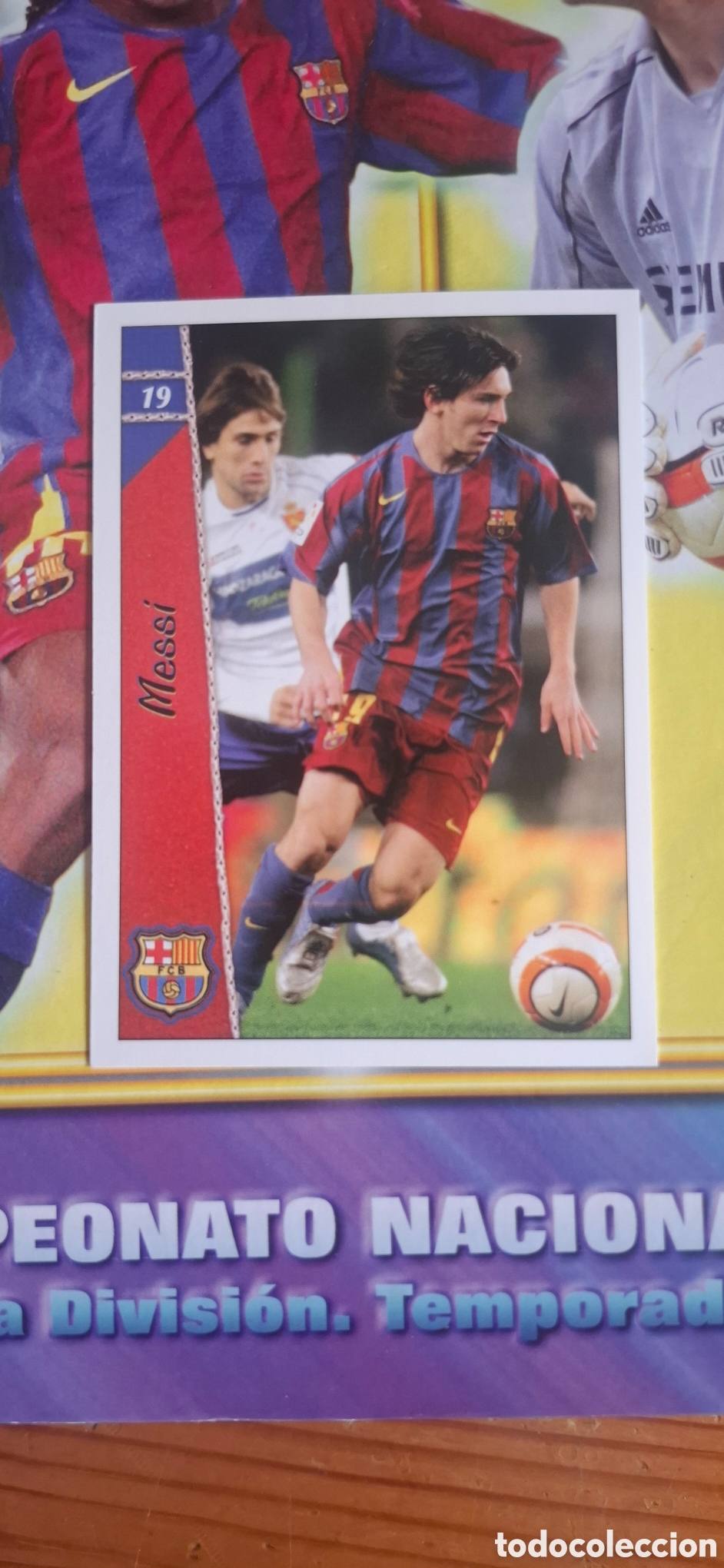 Figurine di Calcio: MUNDICROMO FICHAS LIGA FUTBOL 2006 2007 06 07. MESSI,BOBLES, BAJAS, BRILLOS, JASPEADA 1421 CROMOS
