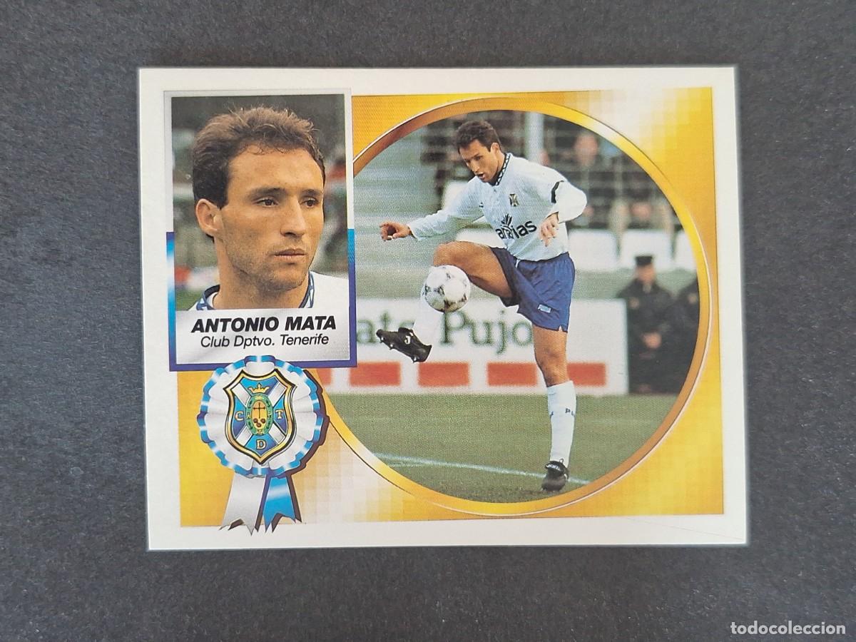 Cromos de f&uacute;tbol: L5 ANTONIO MATA C. D. TENERIFE LIGA ESTE 1994 1995 94 95 NUNCA PEGADO SIN PEGAR