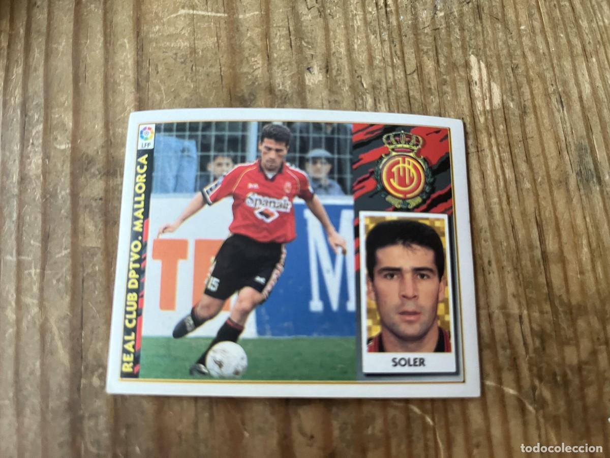 Cromos de f&uacute;tbol: CROMO SIN PEGAR NUNCA PEGADO ALBUM LIGA ESTE 97 98 1997 1998 MALLORCA SOLER