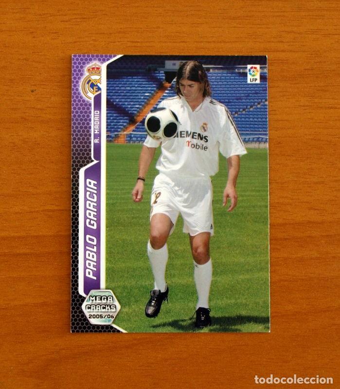 Cromos de f&uacute;tbol: Real Madrid -N&ordm; 193 Pablo Garc&iacute;a -Megacracks Las Fichas Liga 2005-2006-05-06 Mega Cracks Panini