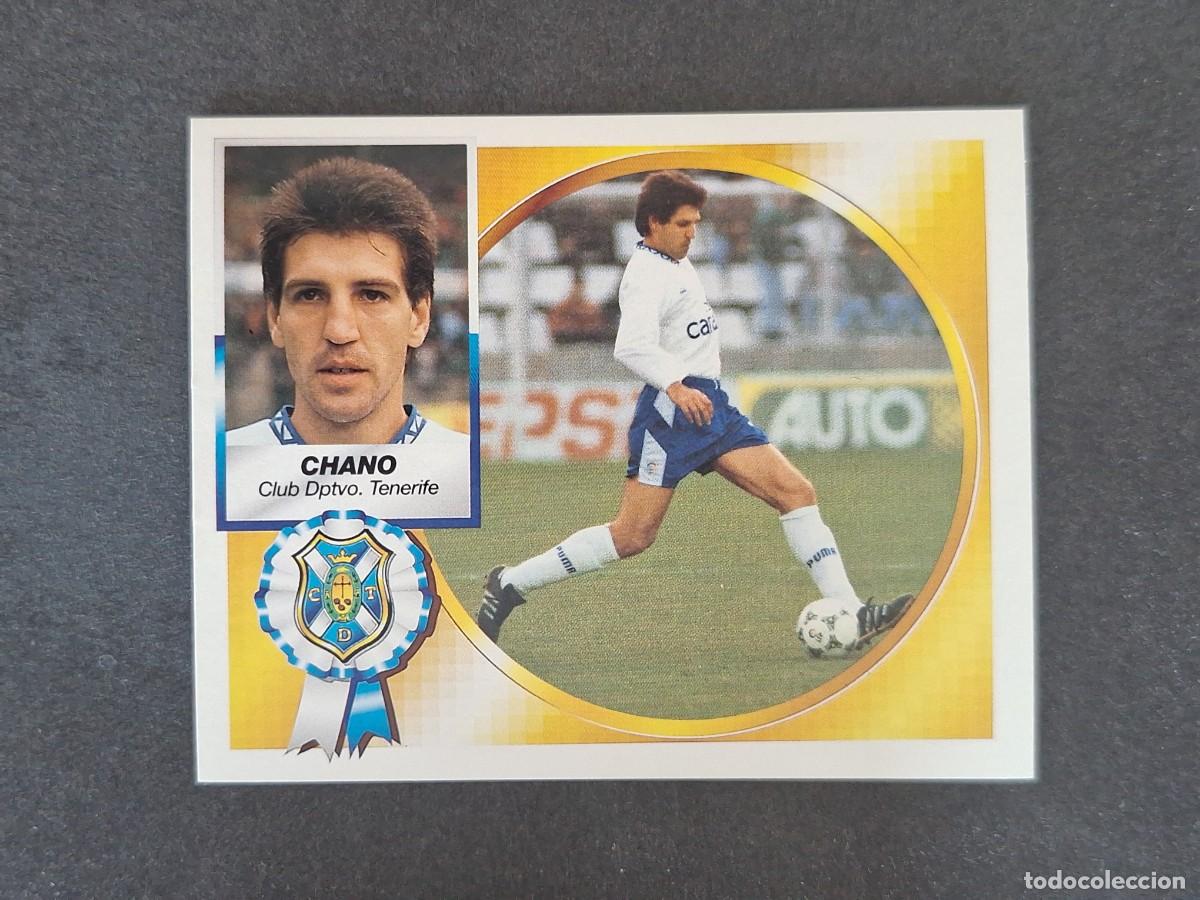 Cromos de f&uacute;tbol: L5 CHANO C. D. TENERIFE LIGA ESTE 1994 1995 94 95 NUNCA PEGADO SIN PEGAR