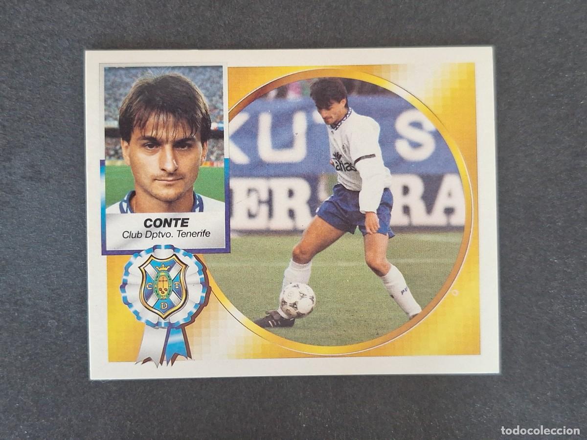 Cromos de f&uacute;tbol: L5 CONTE C. D. TENERIFE LIGA ESTE 1994 1995 94 95 NUNCA PEGADO SIN PEGAR