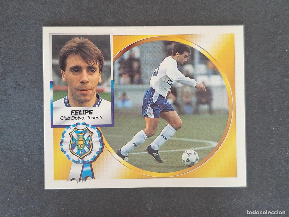Cromos de f&uacute;tbol: L5 FELIPE C. D. TENERIFE LIGA ESTE 1994 1995 94 95 NUNCA PEGADO SIN PEGAR