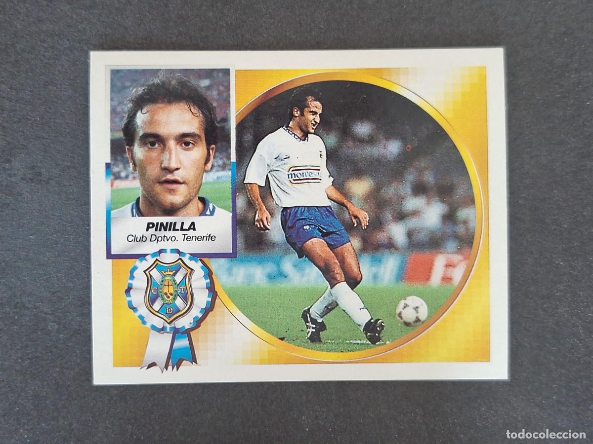 Cromos de f&uacute;tbol: L5 PINILLA C. D. TENERIFE LIGA ESTE 1994 1995 94 95 NUNCA PEGADO SIN PEGAR
