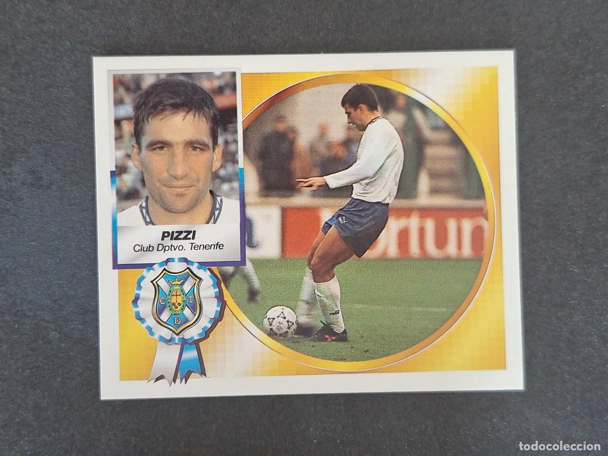 Cromos de f&uacute;tbol: L5 PIZZI C. D. TENERIFE LIGA ESTE 1994 1995 94 95 NUNCA PEGADO SIN PEGAR
