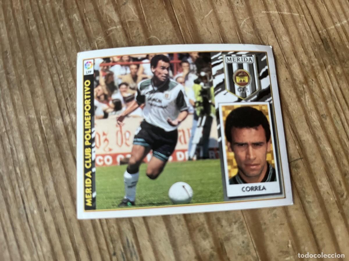 Cromos de f&uacute;tbol: CROMO SIN PEGAR NUNCA PEGADO ALBUM LIGA ESTE 97 98 1997 1998 MERIDA CORREA