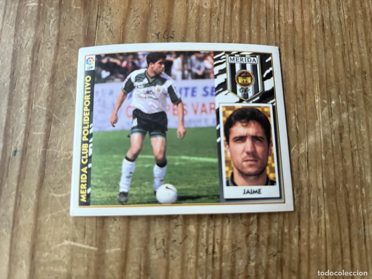 Cromos de f&uacute;tbol: CROMO SIN PEGAR NUNCA PEGADO ALBUM LIGA ESTE 97 98 1997 1998 MERIDA JAIME