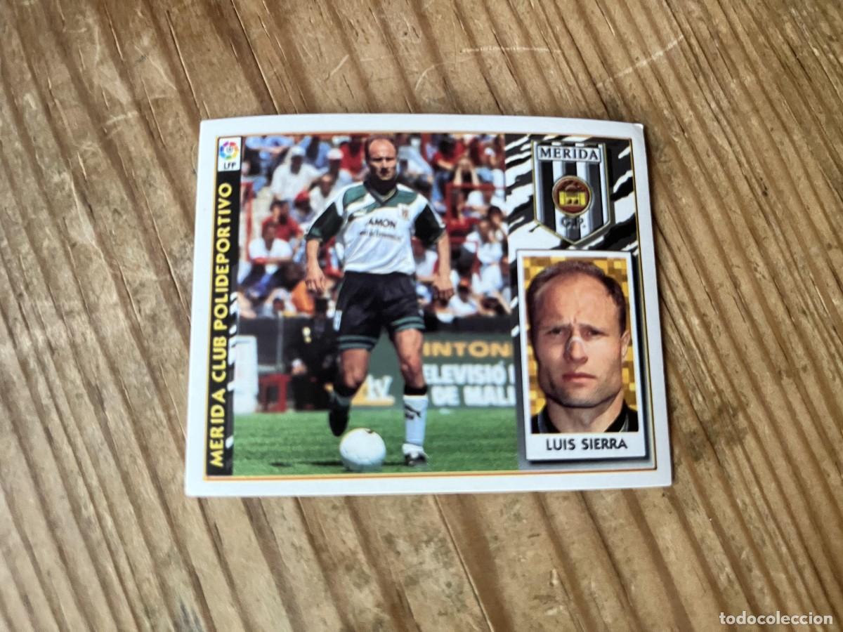 Cromos de f&uacute;tbol: CROMO SIN PEGAR NUNCA PEGADO ALBUM LIGA ESTE 97 98 1997 1998 MERIDA LUIS SIERRA