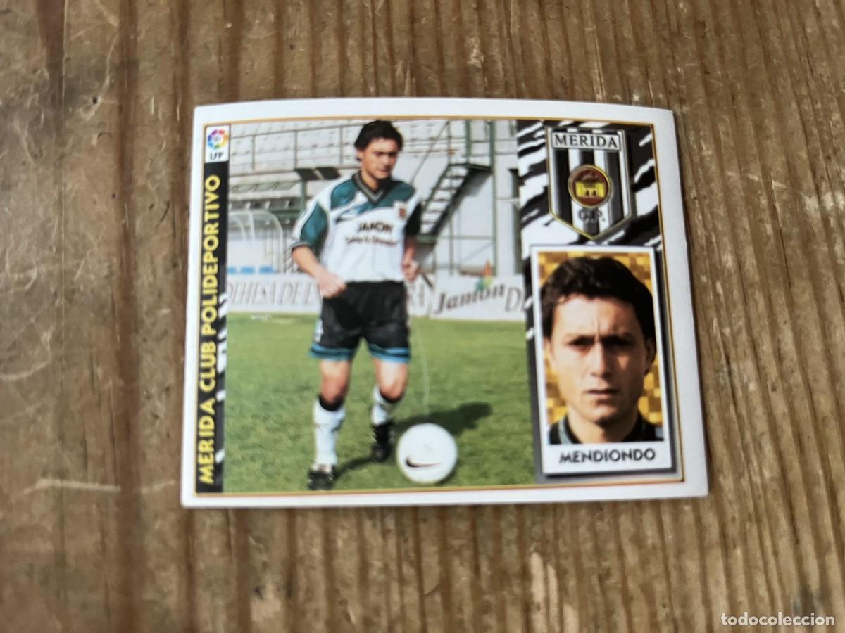 Cromos de f&uacute;tbol: CROMO SIN PEGAR NUNCA PEGADO ALBUM LIGA ESTE 97 98 1997 1998 MERIDA MENDIONDO