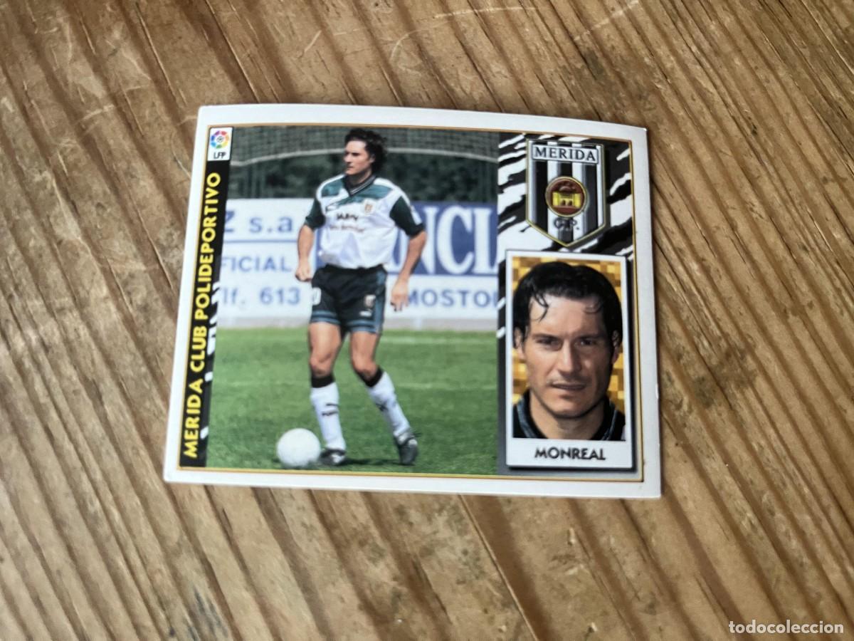 Fu&szlig;ball-Sticker: CROMO SIN PEGAR NUNCA PEGADO ALBUM LIGA ESTE 97 98 1997 1998 MERIDA MONREAL
