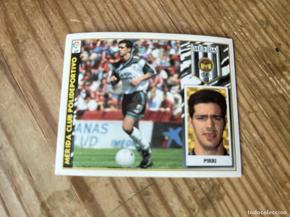 Fu&szlig;ball-Sticker: CROMO SIN PEGAR NUNCA PEGADO ALBUM LIGA ESTE 97 98 1997 1998 MERIDA PIRRI