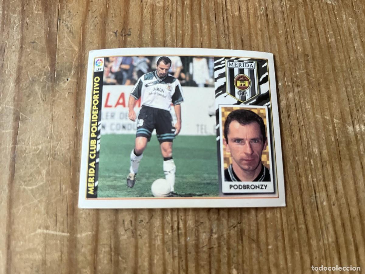Fu&szlig;ball-Sticker: CROMO SIN PEGAR NUNCA PEGADO ALBUM LIGA ESTE 97 98 1997 1998 MERIDA PODBRONZY