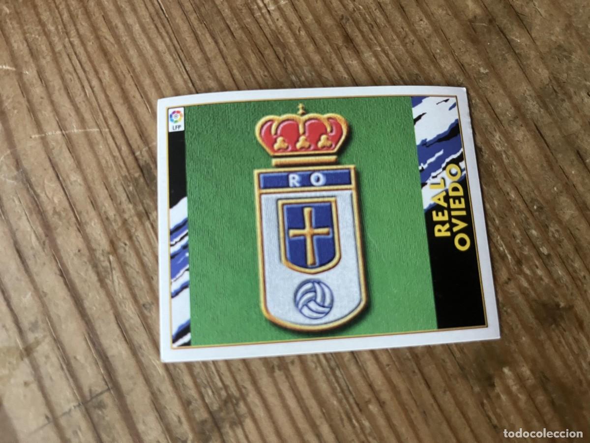 Fu&szlig;ball-Sticker: CROMO SIN PEGAR NUNCA PEGADO ALBUM LIGA ESTE 97 98 1997 1998 REAL OVIEDO ESCUDO
