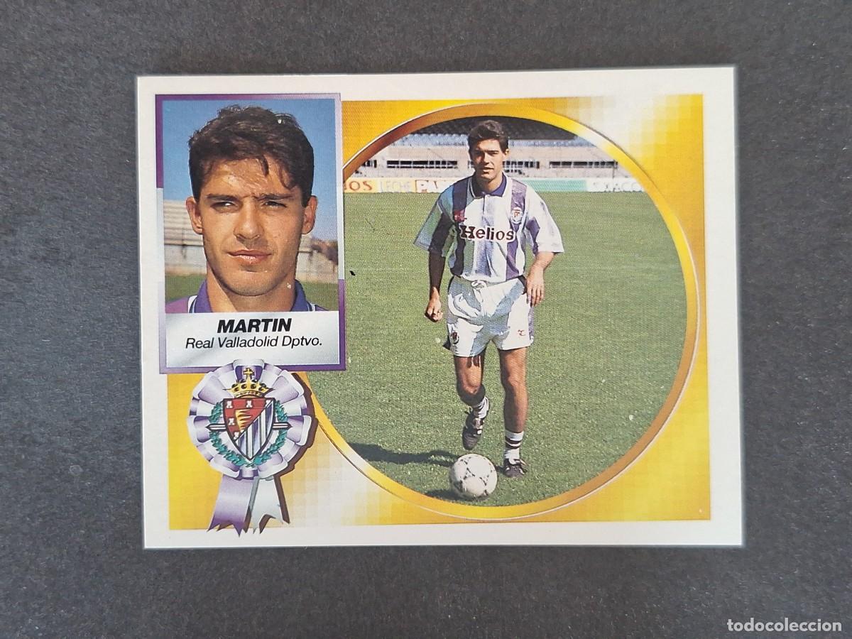 Cromos de Futebol: L5 MARTIN REAL VALLADOLID LIGA ESTE 1994 1995 94 95 NUNCA PEGADO SIN PEGAR