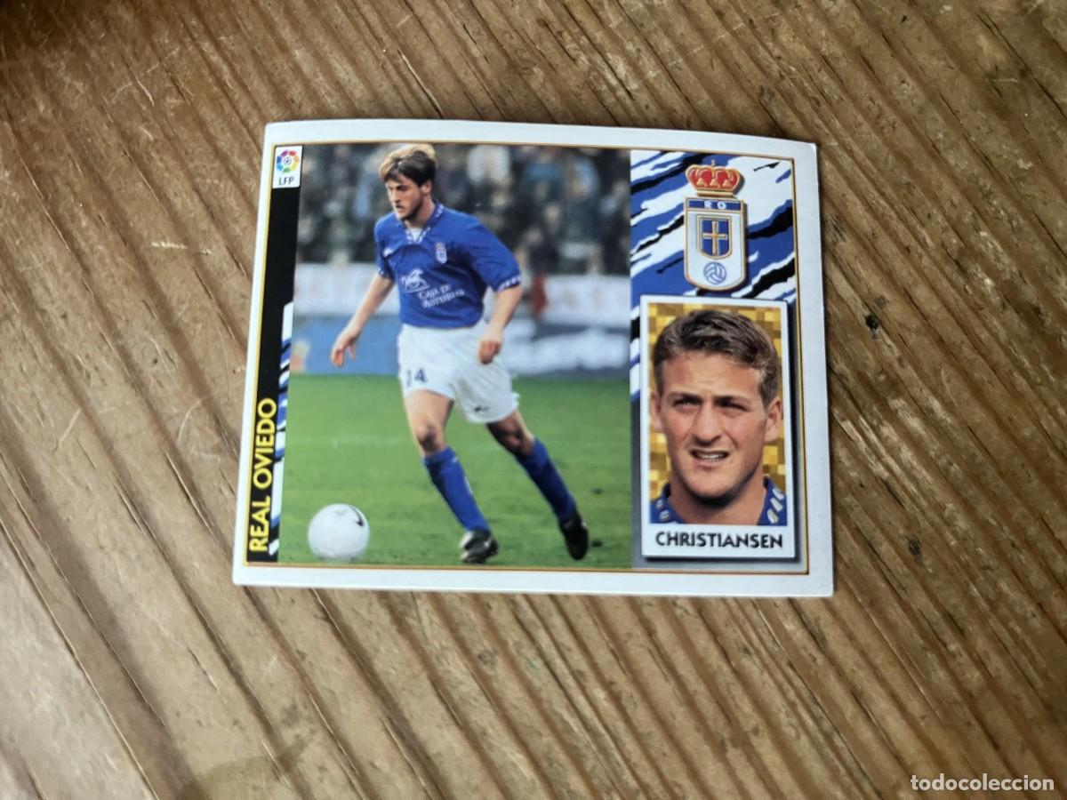 Cromos de Futebol: CROMO SIN PEGAR NUNCA PEGADO ALBUM LIGA ESTE 97 98 1997 1998 REAL OVIEDO CHRISTIANSEN