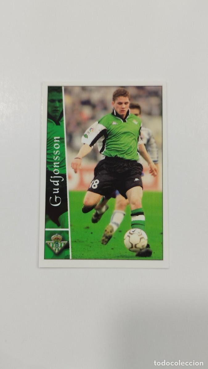 Football Stickers: LAS FICHAS DE LA LIGA 2003 - GUDJONSON - BETIS