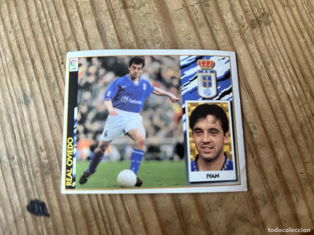 Fu&szlig;ball-Sticker: CROMO SIN PEGAR NUNCA PEGADO ALBUM LIGA ESTE 97 98 1997 1998 REAL OVIEDO IVAN