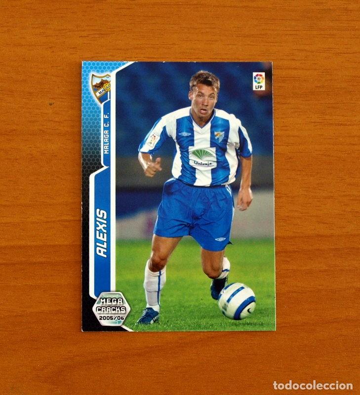 Fu&szlig;ball-Sticker: M&aacute;laga -N&ordm; 202 Alexis -Megacracks Las Fichas Liga 2005-2006-05-06 Mega Cracks Panini