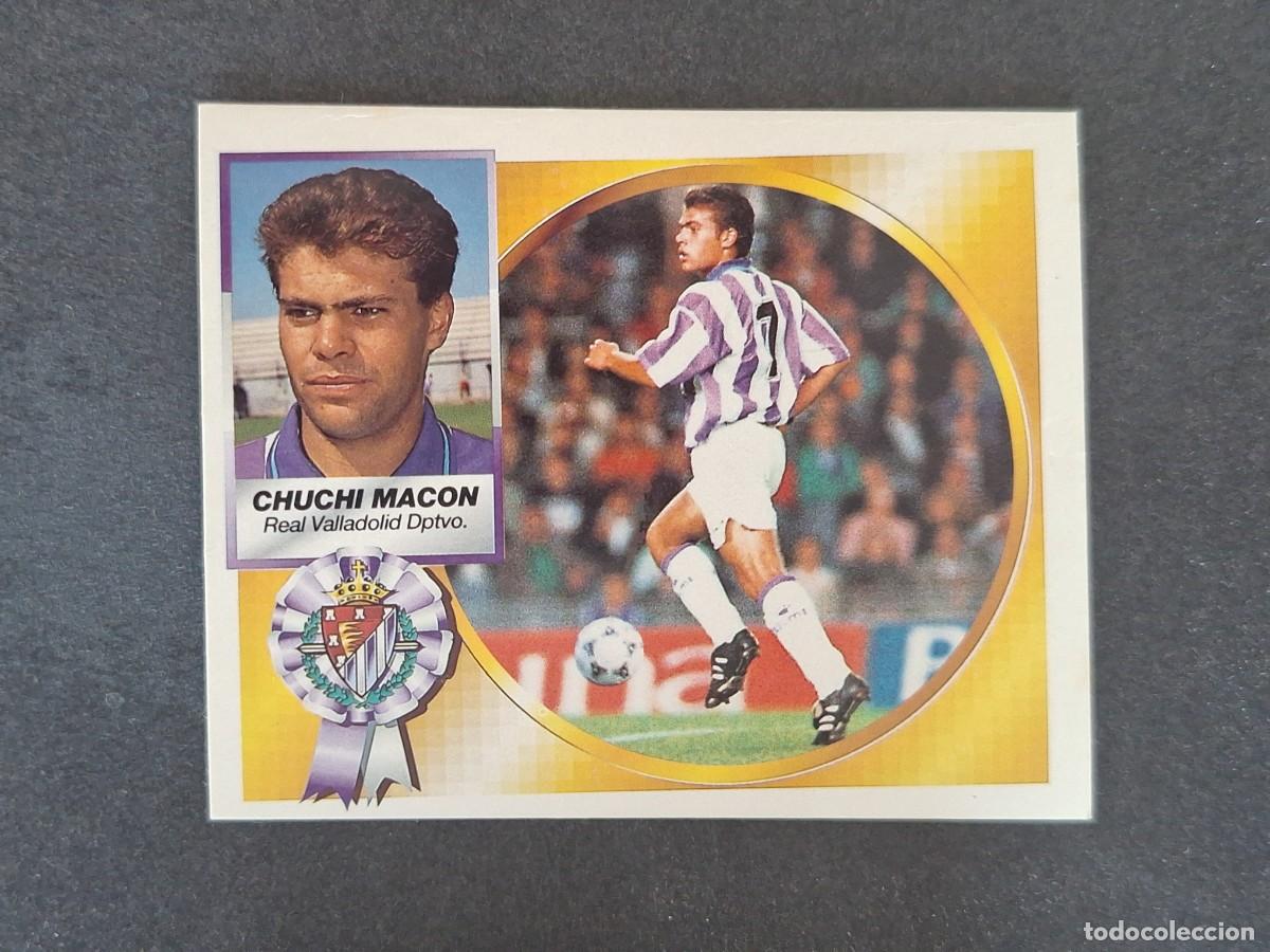 Football Stickers: L5 CHUCHI MACON REAL VALLADOLID LIGA ESTE 1994 1995 94 95 NUNCA PEGADO SIN PEGAR