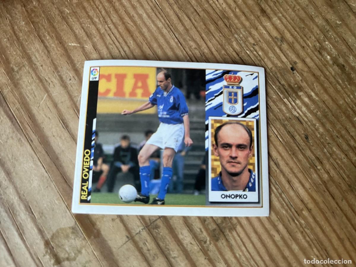 Football Stickers: CROMO SIN PEGAR NUNCA PEGADO ALBUM LIGA ESTE 97 98 1997 1998 REAL OVIEDO ONOPKO