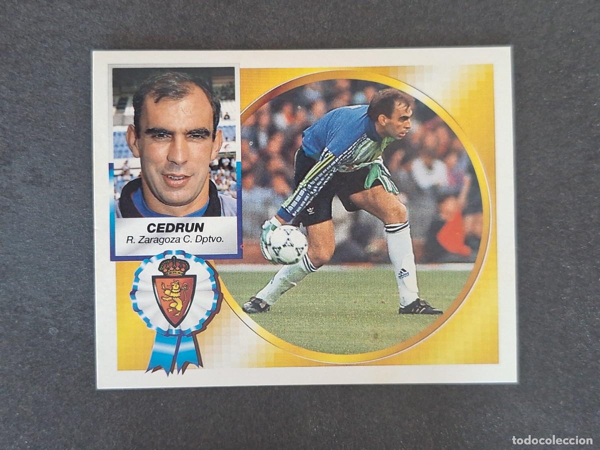 Football Stickers: L5 CEDRUN REAL ZARAGOZA LIGA ESTE 1994 1995 94 95 NUNCA PEGADO SIN PEGAR