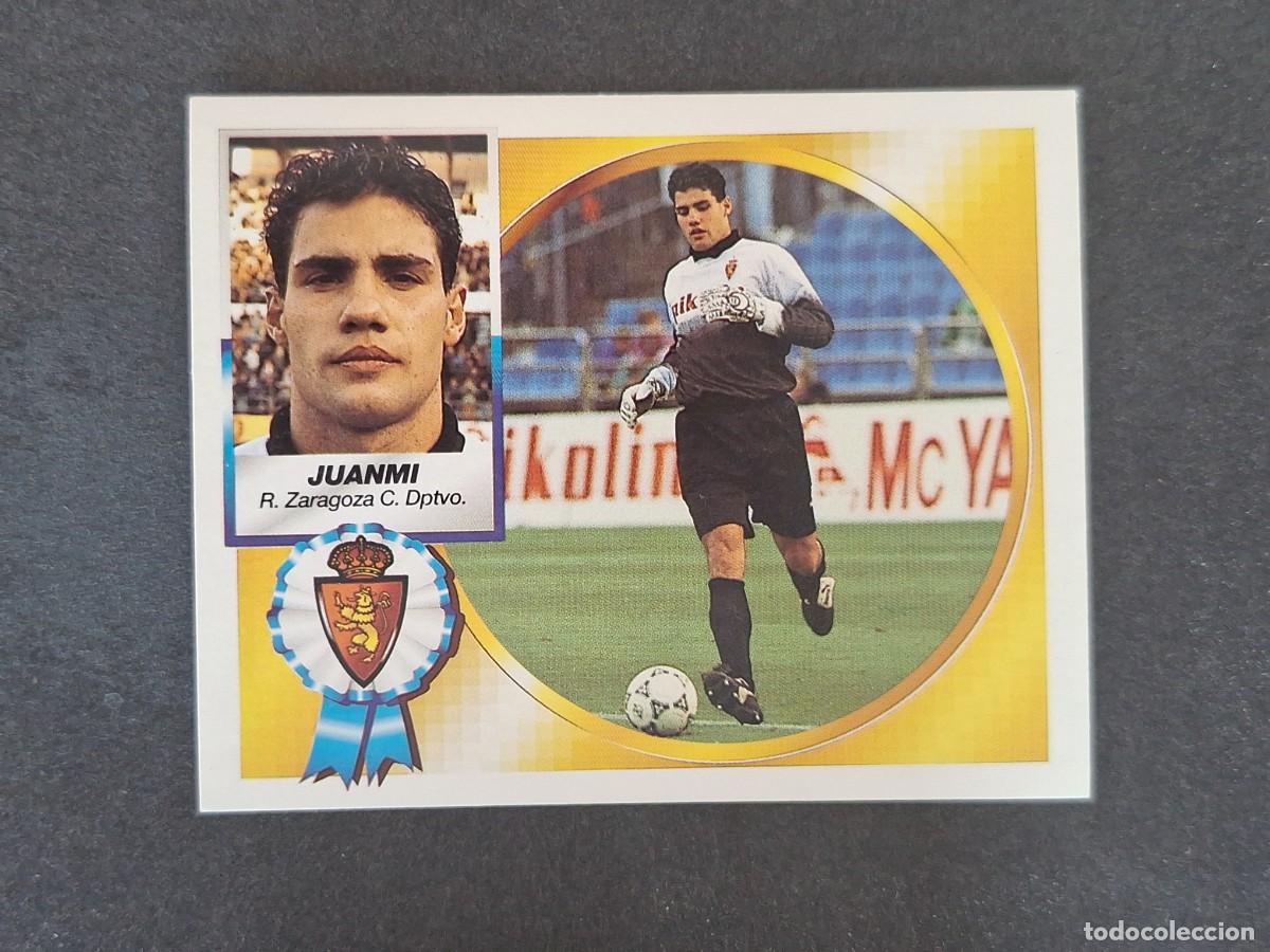 Football Stickers: L5 JUANMI REAL ZARAGOZA LIGA ESTE 1994 1995 94 95 NUNCA PEGADO SIN PEGAR