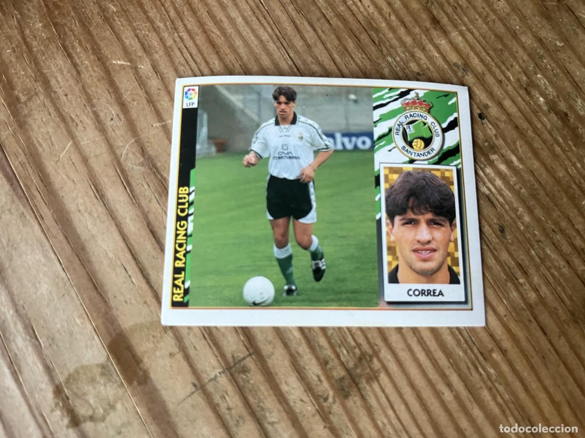 Cromos de f&uacute;tbol: CROMO SIN PEGAR NUNCA PEGADO ALBUM LIGA ESTE 97 98 1997 1998 RACING SANTANDER CORREA