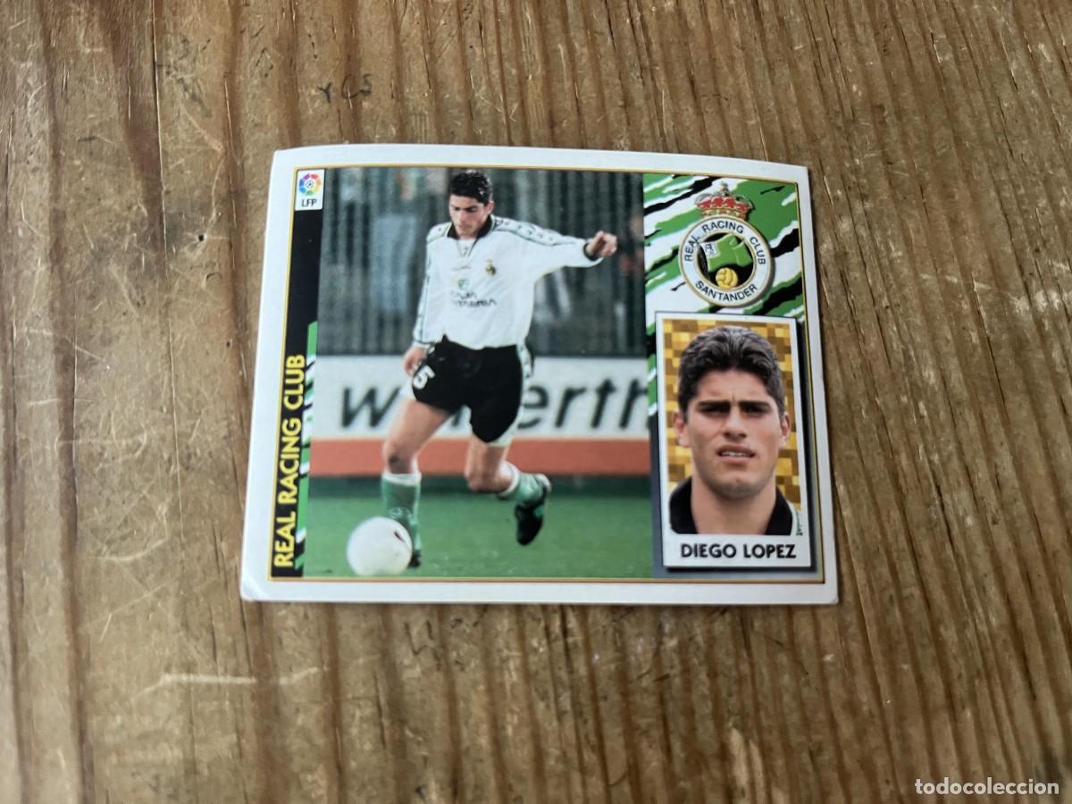 Cromos de f&uacute;tbol: CROMO SIN PEGAR NUNCA PEGADO ALBUM LIGA ESTE 97 98 1997 1998 RACING SANTANDER DIEGO LOPEZ