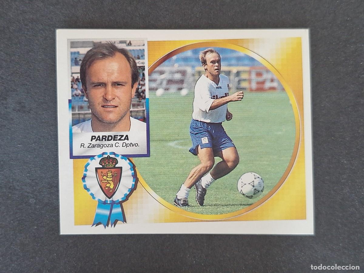 Cromos de f&uacute;tbol: L5 PARDEZA REAL ZARAGOZA LIGA ESTE 1994 1995 94 95 NUNCA PEGADO SIN PEGAR