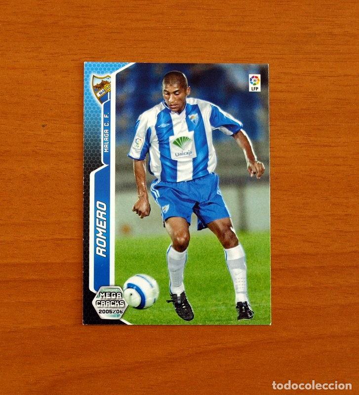 Cromos de Futebol: M&aacute;laga -N&ordm; 207 Romero -Megacracks Las Fichas Liga 2005-2006-05-06 Mega Cracks Panini