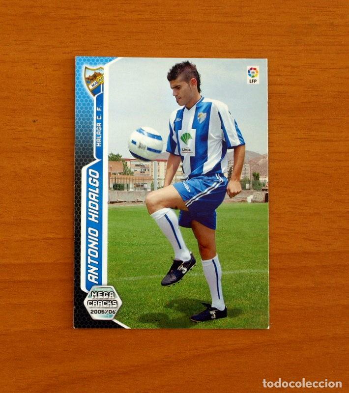 Fu&szlig;ball-Sticker: M&aacute;laga -N&ordm; 208 Antonio Hidalgo -Megacracks Las Fichas Liga 2005-2006-05-06 Mega Cracks Panini