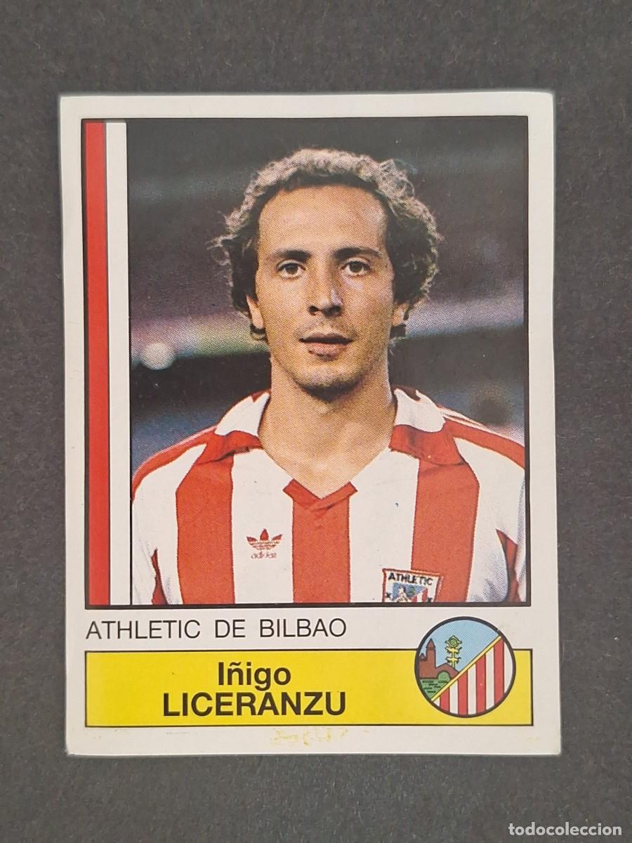 Fu&szlig;ball-Sticker: L1 LICERANZU ATHLETIC CLUB DE BILBAO 6 PANINI FUTBOL 87 86 87 NUNCA PEGADO SIN PEGAR