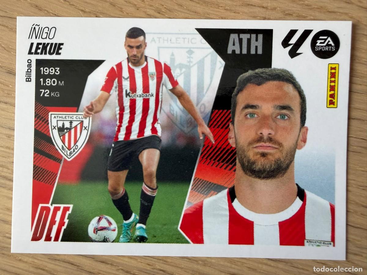 Figurine di Calcio: 5B 5 B LEKUE ATHLETIC BILBAO 25 26 2025 2026 LIGA EA SPORTS COLECCIONES ESTE SIN PEGAR STICKER
