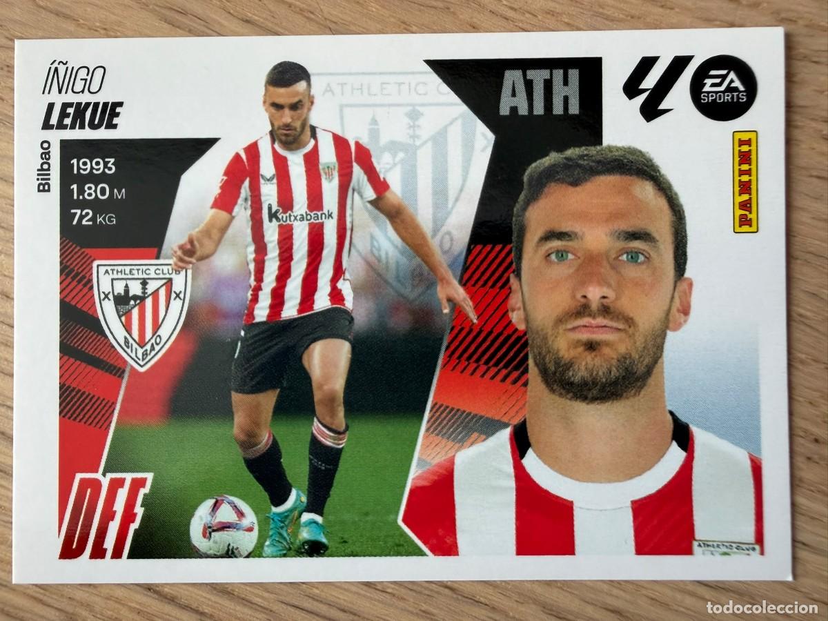 Figurine di Calcio: 5B 5 B LEKUE ATHLETIC BILBAO 25 26 2025 2026 LIGA EA SPORTS COLECCIONES ESTE SIN PEGAR STICKER