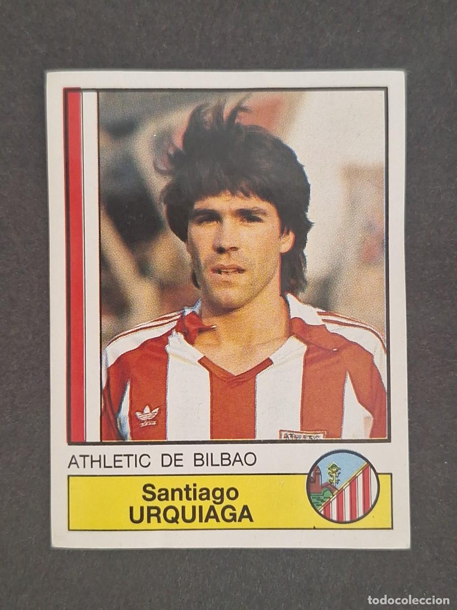 Figurine di Calcio: L1 URQUIAGA ATHLETIC CLUB DE BILBAO 4 PANINI FUTBOL 87 86 87 NUNCA PEGADO SIN PEGAR