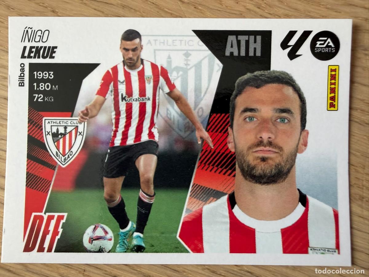Figurine di Calcio: 5B 5 B LEKUE ATHLETIC BILBAO 25 26 2025 2026 LIGA EA SPORTS COLECCIONES ESTE SIN PEGAR STICKER