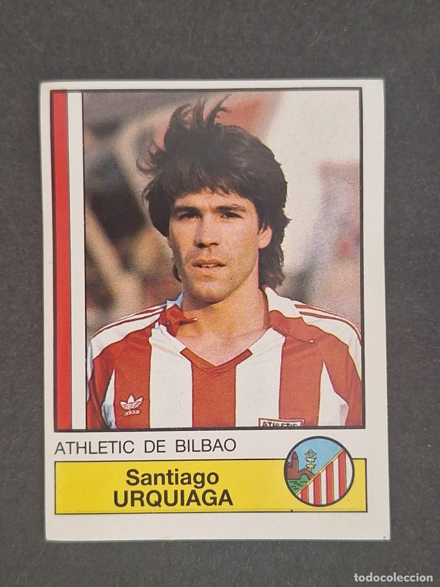 Figurine di Calcio: L1 URQUIAGA ATHLETIC CLUB DE BILBAO 4 PANINI FUTBOL 87 86 87 NUNCA PEGADO SIN PEGAR