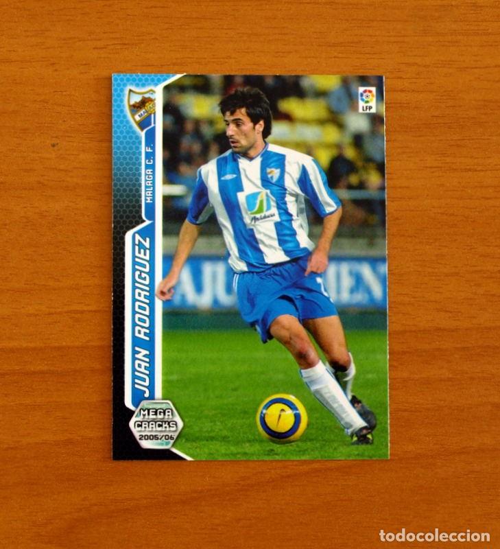 Figurine di Calcio: M&aacute;laga -N&ordm; 210 Juan Rodr&iacute;guez -Megacracks Las Fichas Liga 2005-2006-05-06 Mega Cracks Panini