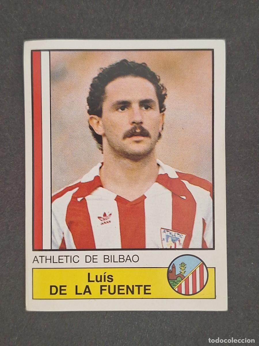 Cromos de f&uacute;tbol: L1 DE LA FUENTE ATHLETIC CLUB DE BILBAO 7 PANINI FUTBOL 87 86 87 NUNCA PEGADO SIN PEGAR