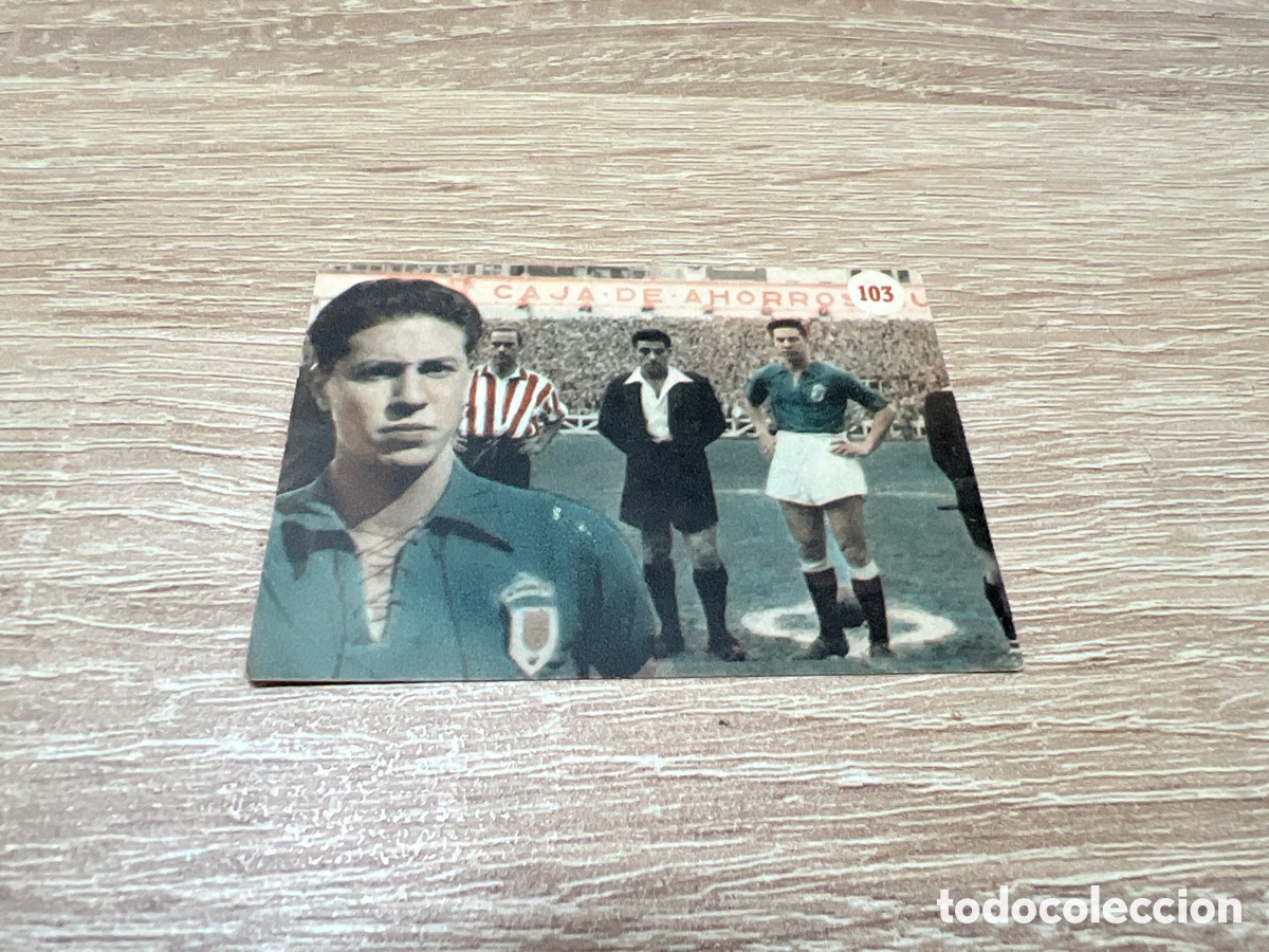 Cromos de f&uacute;tbol: 1953 # 103 FALIN CELTA DE VIGO FHER ESCENAS DEPORTIVAS SIN PEGAR