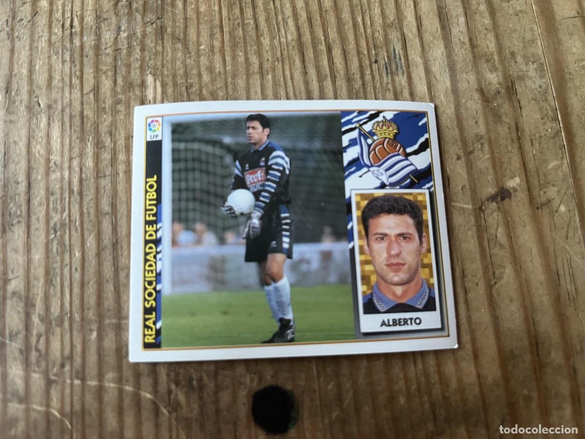 Cromos de f&uacute;tbol: CROMO SIN PEGAR NUNCA PEGADO ALBUM LIGA ESTE 97 98 1997 1998 REAL SOCIEDAD ALBERTO