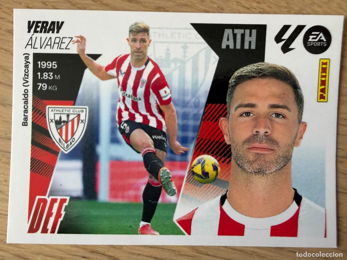 Cromos de Futebol: 8 YERAY ATHLETIC BILBAO 25 26 2025 2026 LIGA EA SPORTS COLECCIONES ESTE SIN PEGAR STICKER
