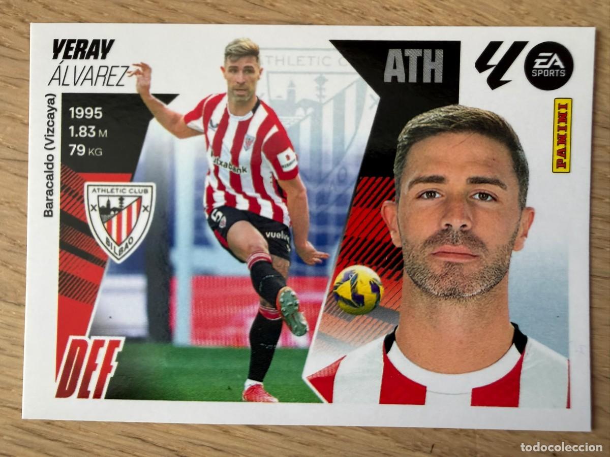 Cromos de Futebol: 8 YERAY ATHLETIC BILBAO 25 26 2025 2026 LIGA EA SPORTS COLECCIONES ESTE SIN PEGAR STICKER