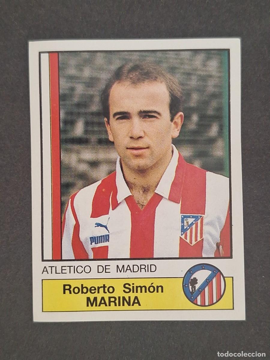 Cromos de Futebol: L1 MARINA ATLETICO DE MADRID 30 PANINI FUTBOL 87 86 87 NUNCA PEGADO SIN PEGAR
