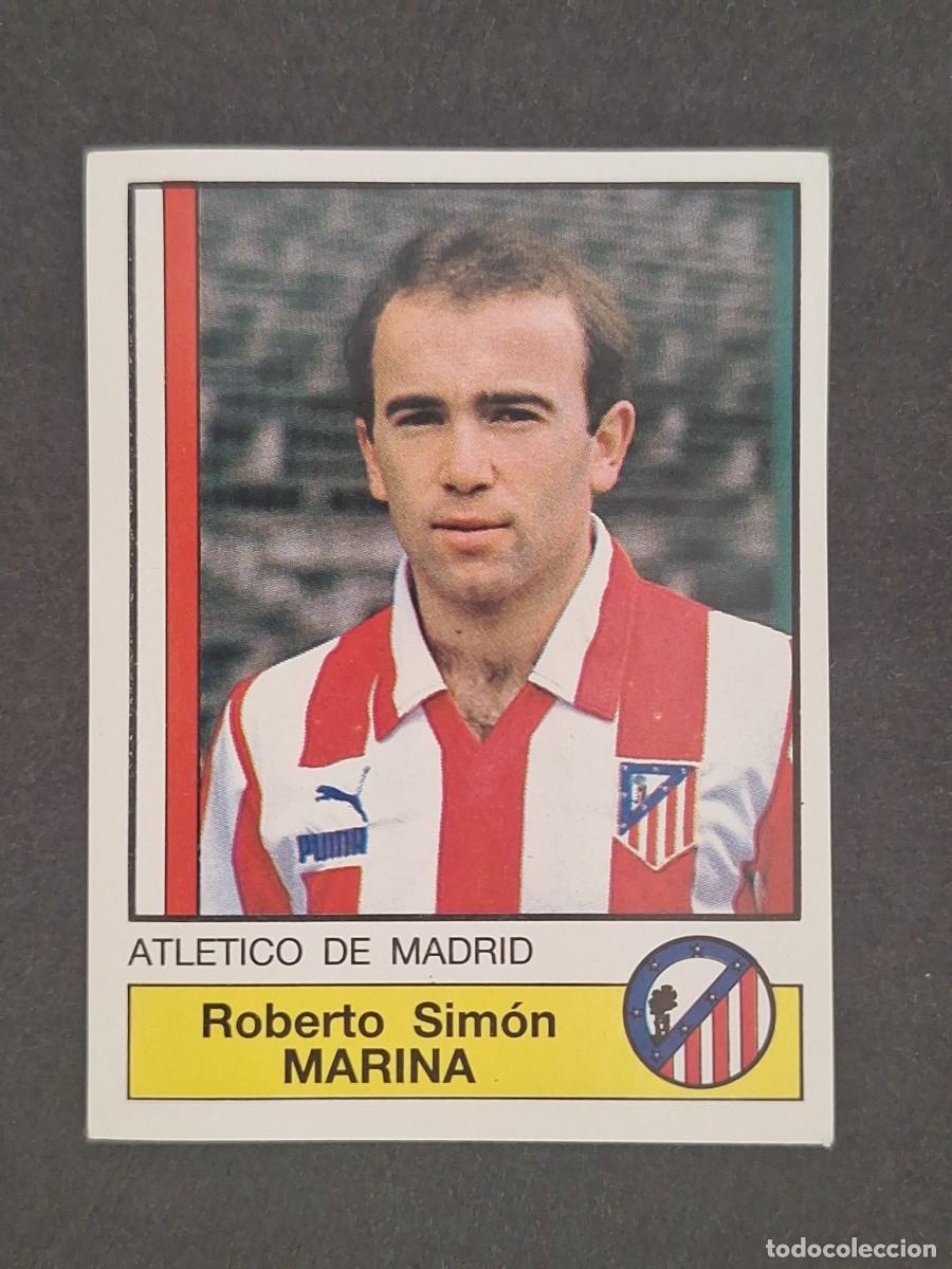 Cromos de Futebol: L1 MARINA ATLETICO DE MADRID 30 PANINI FUTBOL 87 86 87 NUNCA PEGADO SIN PEGAR